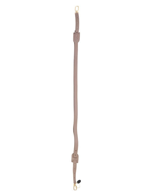 CAMPIONARIO - FIONA Leather shoulder strap mauve - Accessories for bags