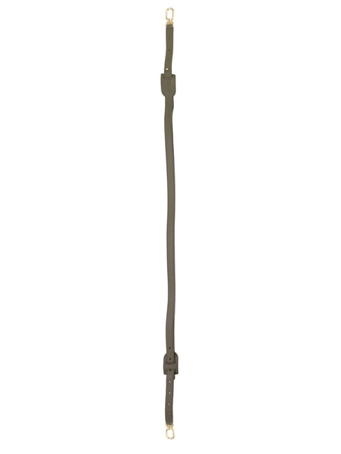 CAMPIONARIO - FIONA Leather shoulder strap sage - Accessories for bags