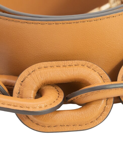 CAMPIONARIO - FIONA Leather shoulder strap brandy - Accessories for bags
