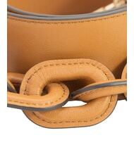 FURLA CAMPIONARIO - FIONA Leather shoulder strap brandy - Accessories for bags - 3