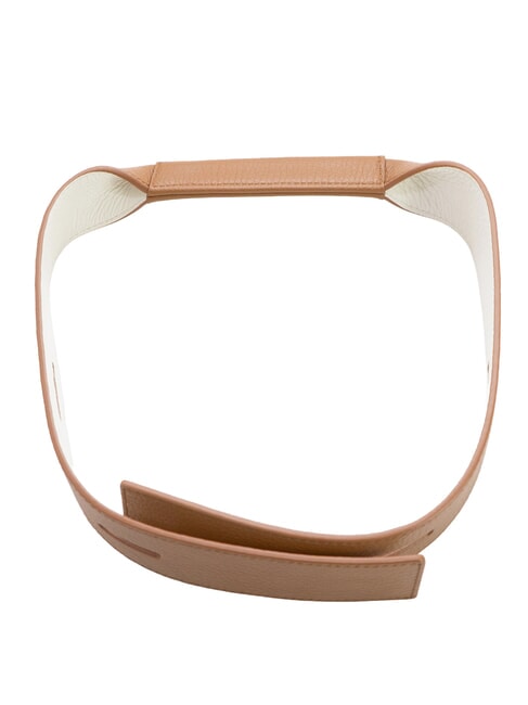 CAMPIONARIO - GIOVE Leather shoulder strap cognac h+marshmallow - Accessories for bags