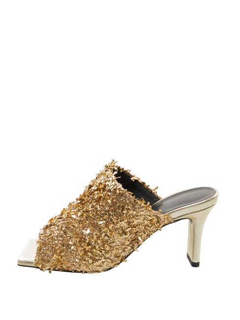 CAMPIONARIO - DIAMANTE  Sandals with rhinestones color gold + color light gold - Women&rsquo;s shoes