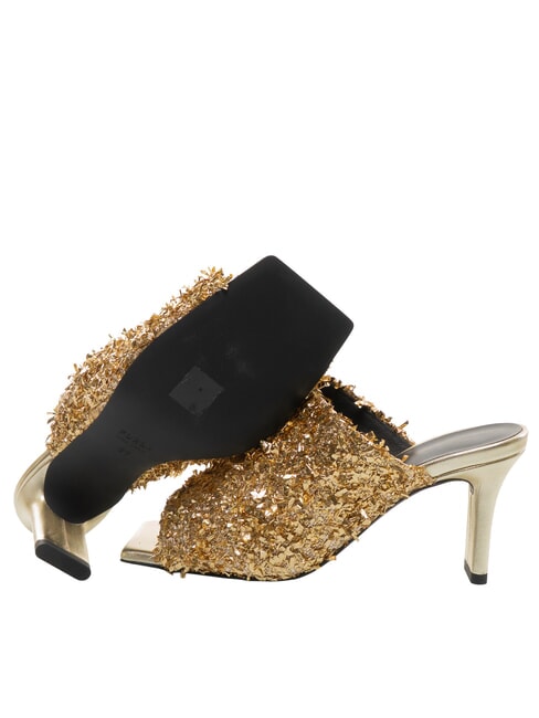 CAMPIONARIO - DIAMANTE  Sandals with rhinestones color gold + color light gold - Women&rsquo;s shoes