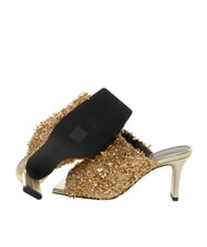 FURLA CAMPIONARIO - DIAMANTE  Sandals with rhinestones color gold + color light gold - Women&rsquo;s shoes - 5