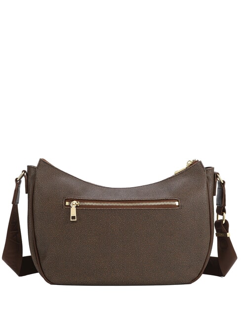 LUX Hobo shoulder bag with pocket chocolate - Women&rsquo;s Bags