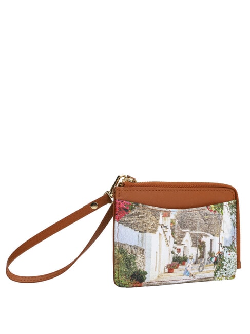 YESBAG Flat card holder with zip and wristlet Puglia summer - Women&rsquo;s Wallets