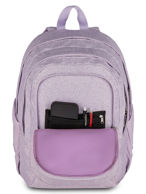 SHINY TECH Laptop backpack BLACK STRIPED FOREST - Backpacks & School and Leisure