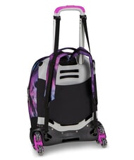 SEVEN PINK FUSION Detachable trolley backpack rose - Backpack trolleys - 5