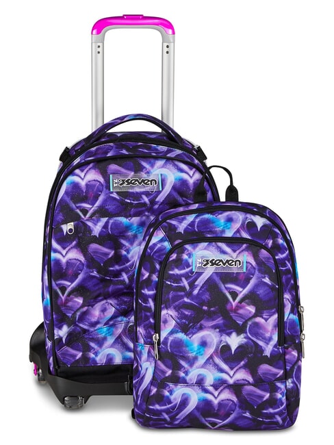 LOVEPASS 3-in-1 trolley backpack magic violet - Backpack trolleys