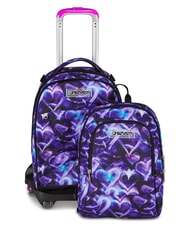 SEVEN LOVEPASS 3-in-1 trolley backpack magic violet - Backpack trolleys - 2