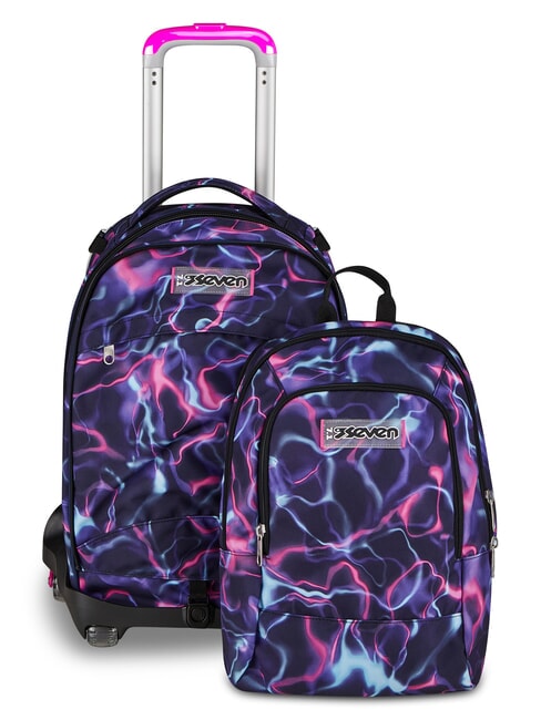 ELECTRICVIBE GIRL Backpack with trolley, detachable MOOD INDIGO - Backpack trolleys