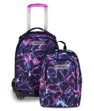 SEVEN ELECTRICVIBE GIRL Backpack with trolley, detachable MOOD INDIGO - Backpack trolleys - 2