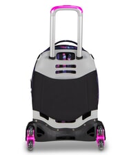 SEVEN ELECTRICVIBE GIRL Backpack with trolley, detachable MOOD INDIGO - Backpack trolleys - 3