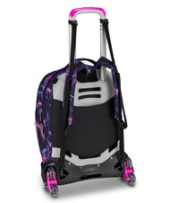 SEVEN ELECTRICVIBE GIRL Backpack with trolley, detachable MOOD INDIGO - Backpack trolleys - 5