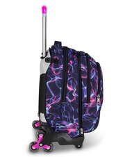 SEVEN ELECTRICVIBE GIRL Backpack with trolley, detachable MOOD INDIGO - Backpack trolleys - 6