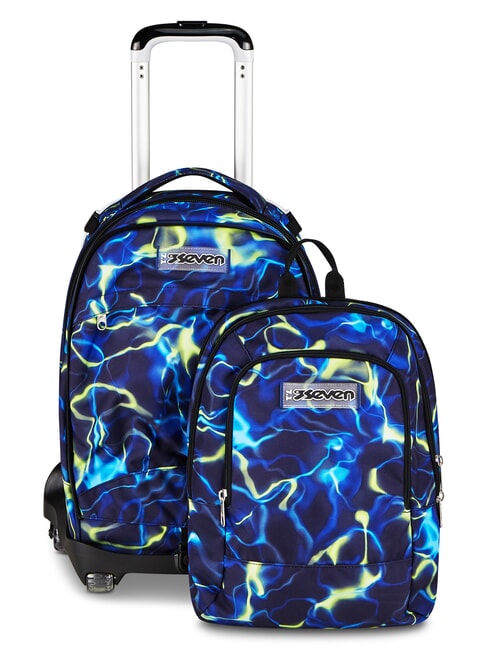 ELECTRICVIBE BOY Triple Wheel Trolley Backpack Bluedeep - Backpack trolleys