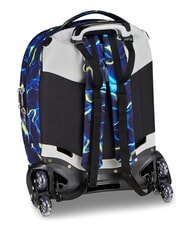 SEVEN ELECTRICVIBE BOY Triple Wheel Trolley Backpack Bluedeep - Backpack trolleys - 4
