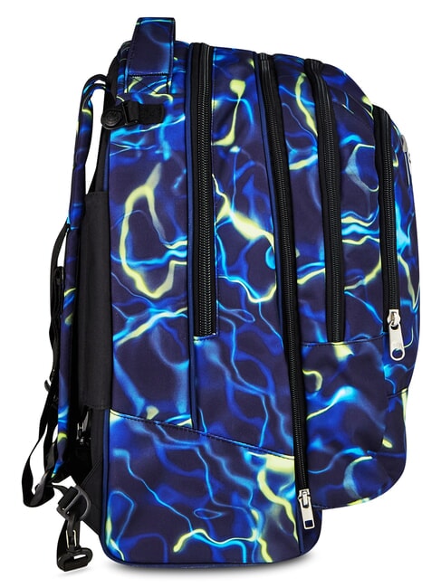 ELECTRICVIBE BOY Triple Wheel Trolley Backpack Bluedeep - Backpack trolleys
