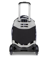 SEVEN BUZZY NOTE GIRL Trolley backpack, split and detachable CYCLAMIN - Backpack trolleys - 3
