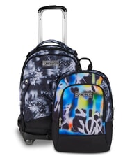 SEVEN BUZZY NOTE BOY 3-in-1 backpack PINENEEDLE - Backpack trolleys - 2