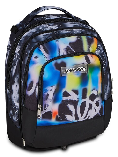 BUZZY NOTE BOY 3-in-1 backpack PINENEEDLE - Backpack trolleys