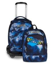SEVEN BLU FUSION 3-in-1 trolley backpack fluffy turquoise - Backpack trolleys - 2