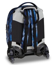 SEVEN BLU FUSION 3-in-1 trolley backpack fluffy turquoise - Backpack trolleys - 4