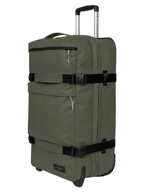 TRANSIT'R PLUS M Medium trolley tarp forest - Semi-rigid Trolley Cases