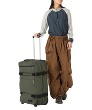EASTPAK TRANSIT'R PLUS M Medium trolley tarp forest - Semi-rigid Trolley Cases - 6