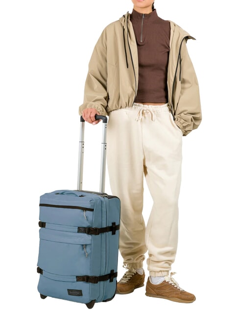 TRANSIT'R PLUS S Hand luggage trolley tarp dust blue - Hand luggage