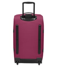 EASTPAK TRANVERZ M Medium trolley Burgundy wine - Semi-rigid Trolley Cases - 3