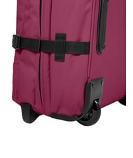 EASTPAK TRANVERZ M Medium trolley Burgundy wine - Semi-rigid Trolley Cases - 4