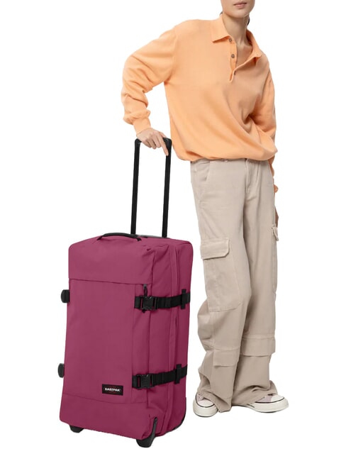 TRANVERZ M Medium trolley Burgundy wine - Semi-rigid Trolley Cases