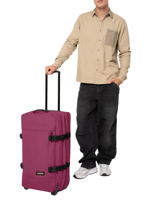 TRANVERZ M Medium trolley Burgundy wine - Semi-rigid Trolley Cases