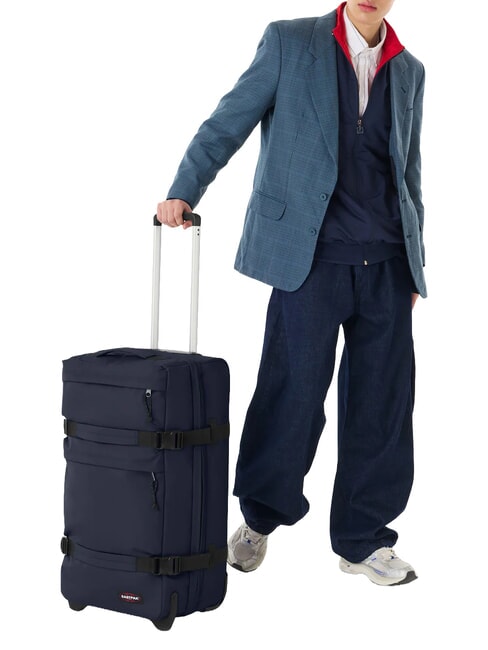TRANSIT'R PLUS M Medium trolley ultramari - Semi-rigid Trolley Cases
