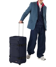EASTPAK TRANSIT'R PLUS M Medium trolley ultramari - Semi-rigid Trolley Cases - 6