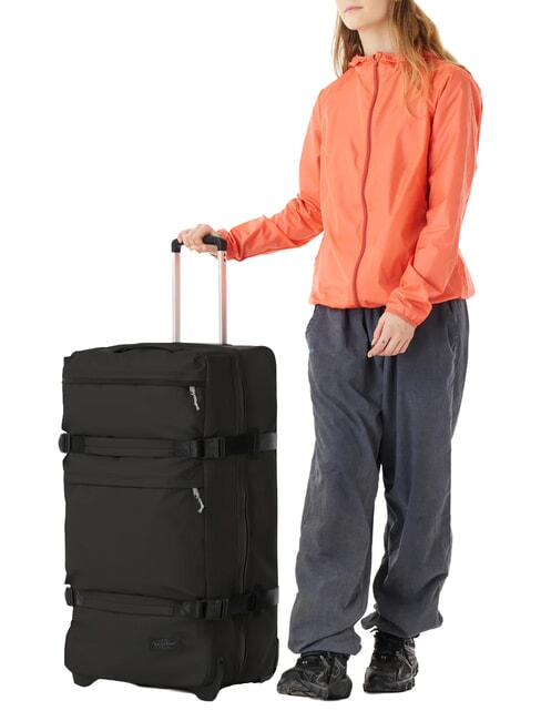 TRANSIT'R PLUS L Large trolley tarp black2 - Semi-rigid Trolley Cases