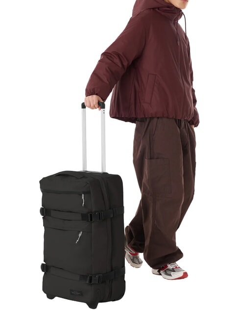 TRANSIT'R PLUS M Medium trolley tarp black2 - Semi-rigid Trolley Cases