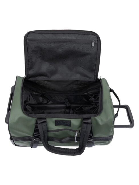 DUFFEL PACK WHEEL S Small water-repellent duffel bag trolley tarp forest - Hand luggage