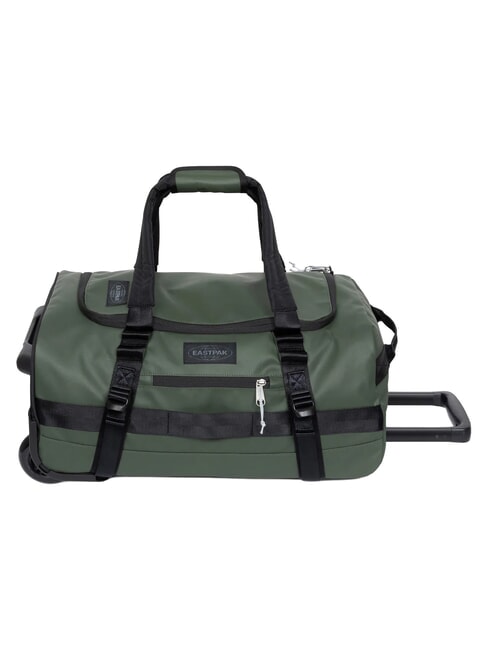 DUFFEL PACK WHEEL S Small water-repellent duffel bag trolley tarp forest - Hand luggage
