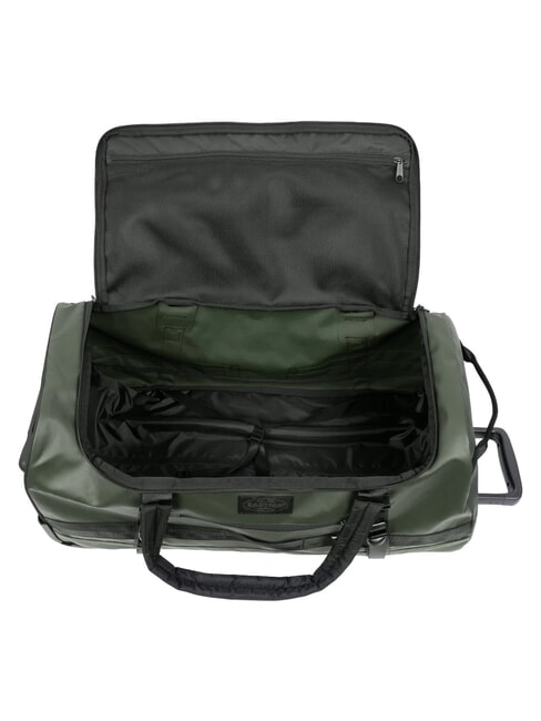 DUFFEL PACK WHEEL M Medium water-repellent duffel bag trolley tarp forest - Semi-rigid Trolley Cases