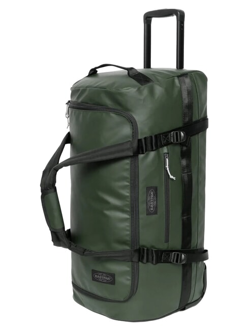 DUFFEL PACK WHEEL M Medium water-repellent duffel bag trolley tarp forest - Semi-rigid Trolley Cases