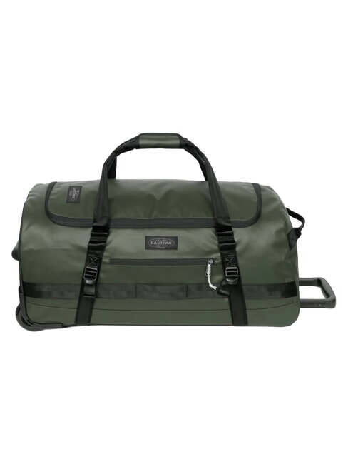 DUFFEL PACK WHEEL M Medium water-repellent duffel bag trolley tarp forest - Semi-rigid Trolley Cases