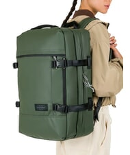 EASTPAK TRAVELPACK  Travel backpack, 17 "pc holder tarp forest - Backpacks & School and Leisure - 2