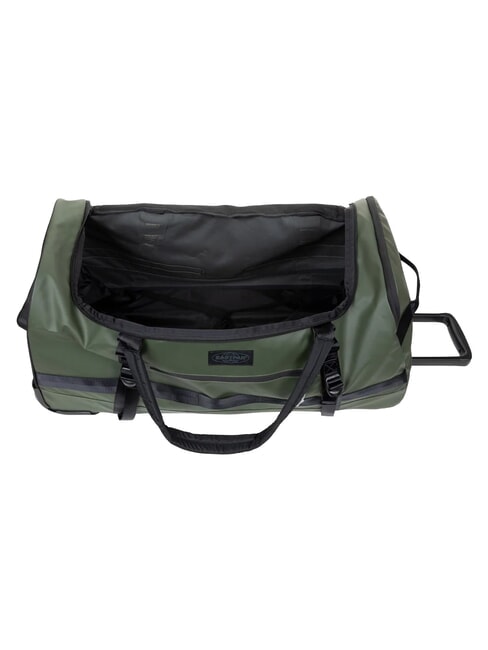DUFFEL PACK WHEEL L Large water-repellent duffel bag trolley tarp forest - Semi-rigid Trolley Cases