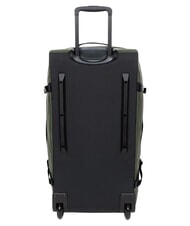 EASTPAK DUFFEL PACK WHEEL L Large water-repellent duffel bag trolley tarp forest - Semi-rigid Trolley Cases - 4