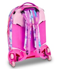 SJGANG JOYFUL PINS GIRL 3 in 1 Trolley Backpack fuxiafluo - Backpack trolleys - 5