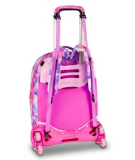 SJGANG JOYFUL PINS GIRL 3 in 1 Trolley Backpack fuxiafluo - Backpack trolleys - 6