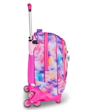 SJGANG JOYFUL PINS GIRL 3 in 1 Trolley Backpack fuxiafluo - Backpack trolleys - 7