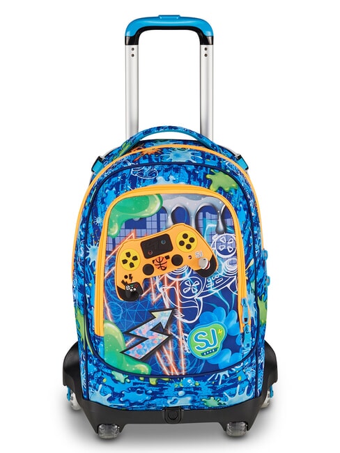 JOYFUL PINS BOY  BLUE PRINT - Backpack trolleys